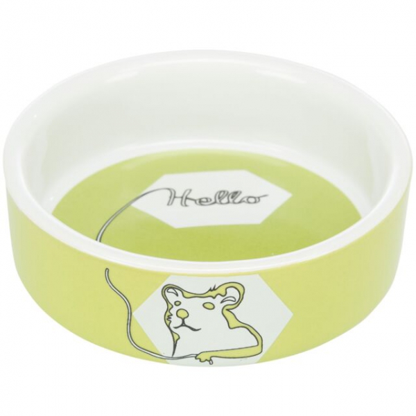 Napf, Comic-Hamster Hello, Keramik 90 ml/ø 8 cm